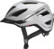 ABUS Stadthelm Pedelec 2.0 - Fahrradhelm mit Rücklicht und Regenhaube - für den Stadtverkehr - für Damen und Herren - Weiß, Größe M