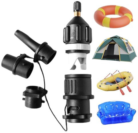 Air pump adapter, inflatable pump adapter, inflatable boat air pump adapter, air pump adapter, strong seal multi-function nozzle, traditional use of boat inflatable