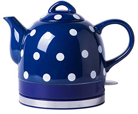 AXIKALB Electric Kettle with LED 1000W 1.0L Boil-Dry Protection Auto Shut-off Over Heat Protection Quiet Boil Kettle Brushed for Hot Water Tea or Coffee