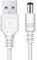 JZK 1M USB to 5V DC Power Cable for Hive Hub, Replacement Charger Cable 5.5 x 2.5mm DC Compatible with Hive Hub, Hive Thermostat, Nano Hive Hub V2