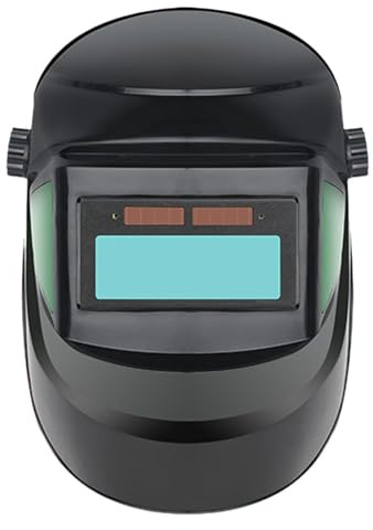 Hogvinnatil Casque de soudage pour les travailleurs, casque de soudage à assombrissement automatique - Paire de soudure complète réglable,Yeux de protection étanche à la poussière Capuchon à l'épreuve
