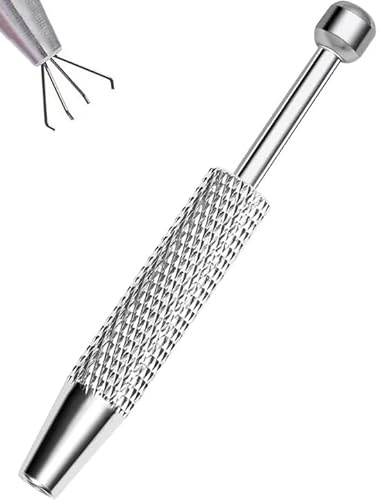 OUFER Presa a Sfera, Strumento di Apertura per Sfere di Piercing, 16G 18G Piercing Guiding Needle Tool, Chirurgenstahl Accessori per Piercing a Orecchio e Naso Labret