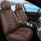 Succpov Autositzbezüge Universal passend für Dacia Logan/Logan MCV/Logan MCV Fiskal/Logan MCV Stepway Napa Leder Kissenbezüge 5 Sitze Vollschutz Set