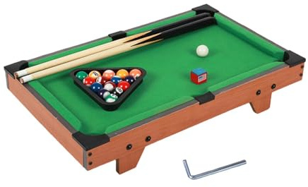 BEALIFE Mini tavolo da biliardo Set Famiglia e amici divertono con giochi al coperto Giocattoli interattivi per bambini e adulti Mini tavolo da biliardo Gioco