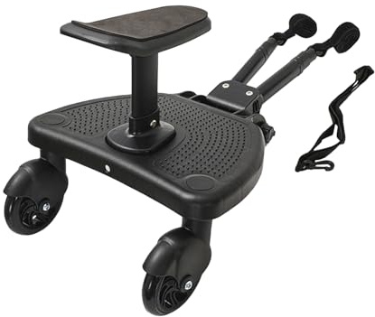 Tablero de Pie para Cochecito Plataforma de Pie para Acompañante | Tablero Para Montar En Cochecitos Para Niños para Niños Niñas Aire Libre Compras Caminar Picnic Acampar Vacaciones Diario