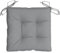 vidaXL Lot de 2 Coussins de Chaise, Coussins de Siège de Patio, Coussins de Canapé de Jardin, Coussins d'Assise Extérieur, Gris 40x40x7 cm Tissu Oxford