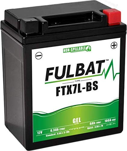 YTX7L-BS BATTERIA FULBAT GEL HONDA SH 125 150 2007 2008 2009 2010 2011 2012 2013