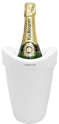 VB VIN BOUQUET FIE 1237 Secchio refrigeratore vino colore bianco per servire il vino o spumante alla temperatura perfetta