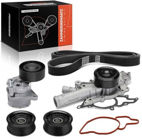 Frankberg Kit de courroie de distribution, ensemble de courroie de | Compatible avec: Classe C, modèle T S203, Classe E, modèle T S211, Classe C, modèle T S204, Classe E W211