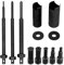 Estrattore per cuscinetti interni, per moto, 9 – 23 mm, per cuscinetti della ruota, per moto, con 5 misure, clip aperte, set di attrezzi per lo smontaggio del cuscinetto interno, per moto e bicicletta