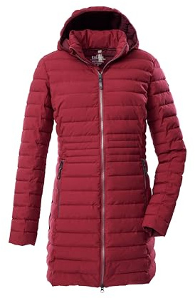 G.I.G.A. DX Donna Parka trapuntato/funzionale in piuma d'oca con cappuccio senza zip GW 77 WMN QLTD PRK_Bacarya, weinrot, 42, 43685-000