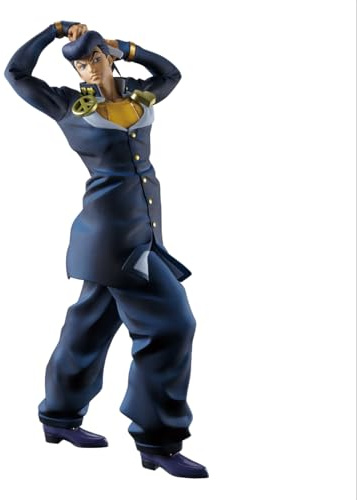 Banpresto Actionfigur Josuke Higashikata JoJo's Bizarre Adventure: Diamond Is Unbreakable - Mometria 23 cm - PZ29885P flerfärgad - samlarfigur - perfekt för anime-fans