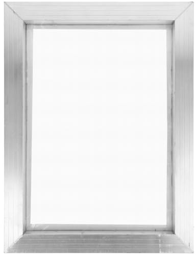 TOPBATHY Aluminum Alloy Screen Printing Frame 30x40cm with Mesh Silk Screen Metal Frame for Diy Print Crafts