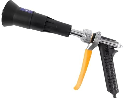 Baguette d'arrosage Buse de tuyau d'arrosage haute pression Pulvérisateur de tuyau ' à longueur réglable avec 3 modèles ' Pulvérisateur 'eau en acier inoxydable pour pelouse et u