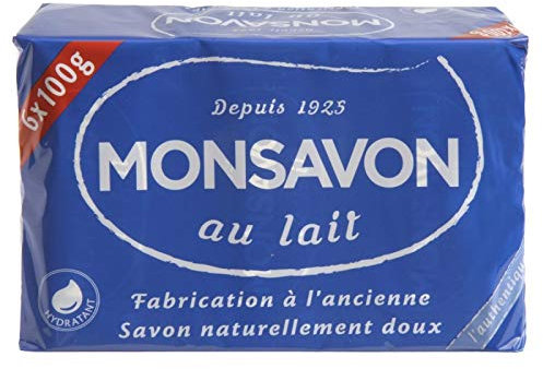 MONSAVON - Savons Solides De Soin Au Lait 600G - Lot De 4 - Vendu Par Lot