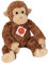 Teddy Hermann Herzekind 93919 AFFE Äffchen Charly 27cm, Kuscheltier, Plüschtier