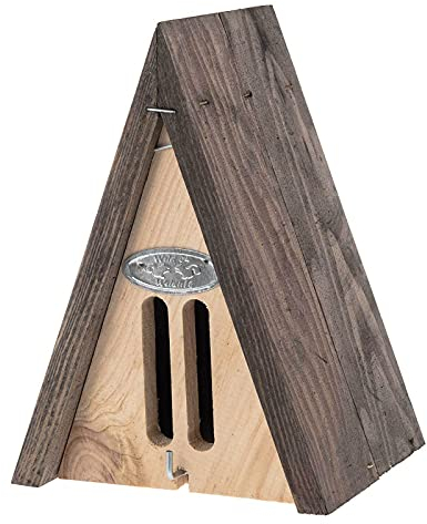 SIDCO Schmetterlingshaus Insektenhotel Schmetterlinge Insektenhaus Holz Garten Deko