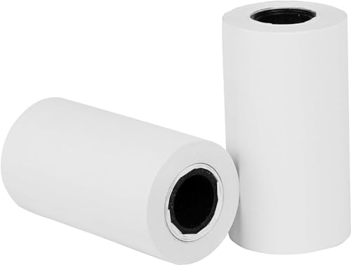 Commerline Thermorollen 57mm x 30mm x 12mm, 10 Meter, 5 Rolle, Ec rollen, Bonrollen Ec gerät, Thermopapier, Kassenrollen