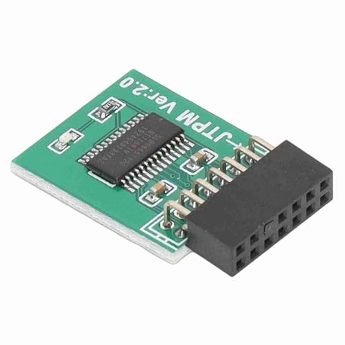 Dioche Scheda di Crittografia di Sicurezza Interfaccia LPC a 14 Pin del Modulo TPM 2.0 per Schede Madri PC Serie Z590 B560 H510