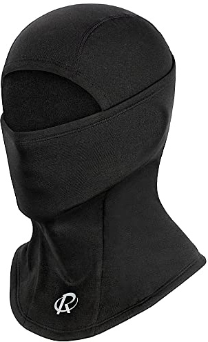 ROTTO Pasamontañas Moto Balaclava Sotocasco Negro Máscara Facial Esquí Invierno Forro Polar para Motocicleta Ciclismo Esquí Snowboard Bicicleta