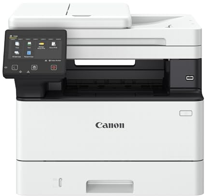 Canon i-SENSYS MF465dw A4 S/W-Laser MFP Drucken Kopieren Scannen Faxen, USB, LAN, WLAN, 250 Blatt Papierkassette, 12,7cm LCD-Farb-Touchscreen, Duplexdruck