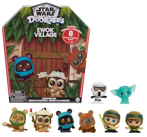 Just Play Star Wars™ Doorables Ewok Village Collection Peek, Kids Toys for Ages 5 Up by