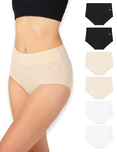 Bea dam Bea 6pk High Waist Tummy Control Underwear Shapewear – briefs