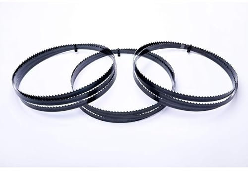 Hojas de sierra de cinta, 3 hojas de sierra de cinta for madera de mm, hojas de sierra de cinta de 10 0,65 mm, 6 TPI