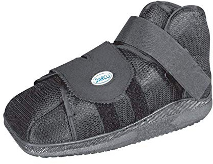 Darco APB All-Purpose Boot, Closed Toe For All Season Protection, High Top Design and Ankle Strap for Secure and Safe Ambulation, Medium Fits Women's 10-12.5 and Men's 7-8.5