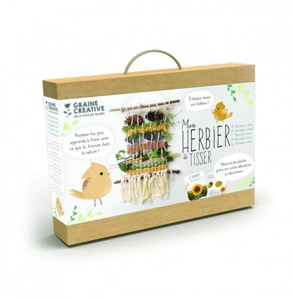 Kit Métier à Tisser - Mon Herbier à tisser