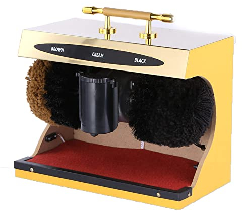 Cireuse à chaussures à induction automatique, machine pour les occasions publiques appliquée à la cireuse à chaussures électrique Hall de l'hôtel Home Shoe Shiner Brosse à chaussures électrique Machi