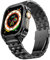 SUPLINK Boîtier en acier inoxydable avec bracelet compatible avec les bracelets Apple Watch Ultra/Apple Watch Ultra 2, coque de protection en métal robuste pour iWatch Apple Watch 49 mm pour homme