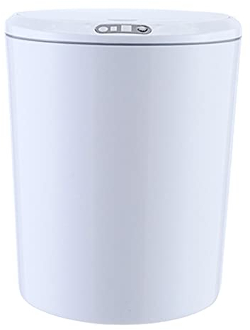 Duiaynke Pattumiera a induzione automatica con sensore di movimento touchless (bianco, 5 L)