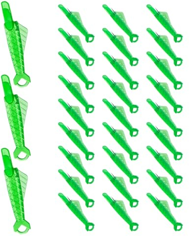 Healeved 30pezzi Infila Aghi Forma di Pesce Automatico Inseritore di Aghi per Cucire Fai da Te Strumento Compatto e Resistente per Artigianato e Ricamo