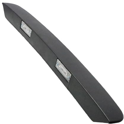 Zoyatech Barre lumineuse noire pour plaque d'immatriculation Trans-porter T5 2003-2015 V-W Campmobil 2004-2006 7E0827329F 9B9 - Barre lumineuse - Plaque d'immatriculation - Poignée de hayon