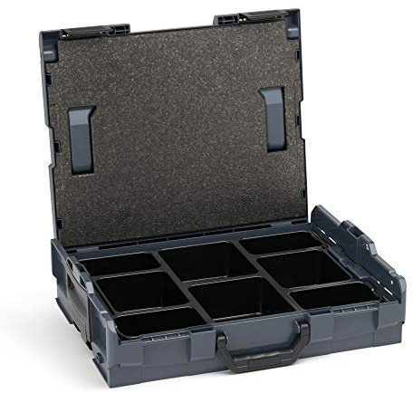 Bosch Sortimo L-Boxx 102 anthrazit mit Einsatz 8-fach