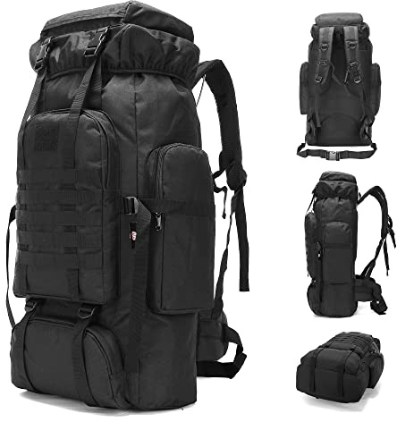 King'sGuard 70L Camping Hiking Backpack Tactical Backpack Military Molle Rucksack Backpack for Outdoor