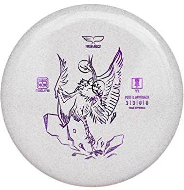 Yikun Professional Disc Golf Putter|Tiger Line Putt & Approach|165-170g| Perfect for Outdoor Games and Competition[Dics Shade Color May Vary]