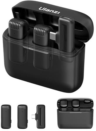 Ulanzi J12 - Microfono wireless per smartphone con porta USB-C