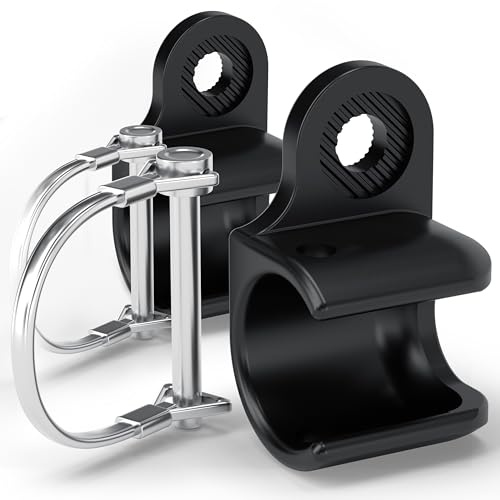 LAINFELD Anhängerkupplung für Thule Chariot & Coaster | Fahrradanhänger Kupplung mit Sicherheitspin | Einfache und schnelle Montage am Fahrrad