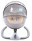 Baby Schaukelstuhl Baby Prahler für 0-12months 3-12KG, Eingebauter 12-Musik-MP3-Player, Elektrische Babyschaukel mit Musik,Faltbar, abnehmbar und waschbar (Grau)