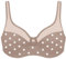 DIM Soutien-Gorge Femme Avec Armatures Generous Classique x1, Marron à Pois Blanc, 90B