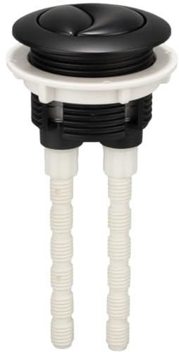 Matt Black Toilet Flush Button Replacement, Upgrade Your Bathroom with This Stylish and Durable Replacement - fits 38mm-43mm Hole