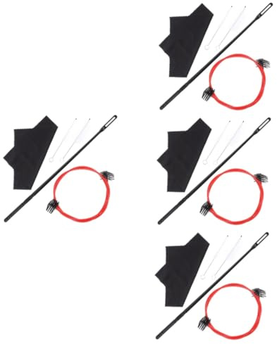 BESTonZON 4sätze Trompetenreinigungswerkzeugen Reinigungsbürsten Stab Und Tuch Für Effektive Instrumentenpflege Für Anfänger Und