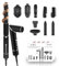 AXCEED Hairstyler 9 en 1 Air Styler Set - Juego de cepillos de peinado de 1400 W con secador de pelo, rizador, cepillo de aire caliente, cepillo para secador de pelo, cepillo redondo, cepillo alisador