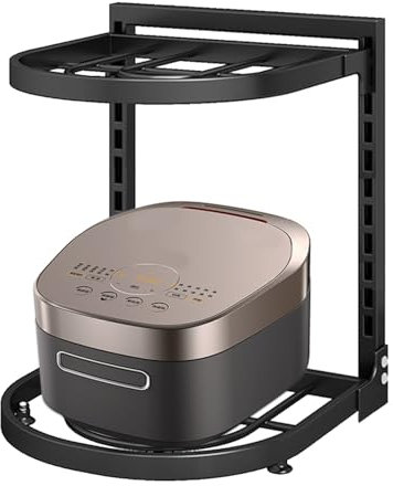 Scaffale per pentole sotto l'armadio, organizer regolabile per padelle, mensola portaoggetti da cucina, organizer salvaspazio per pentole e padelle, scaffale versatile per angoli, piano di lavoro e