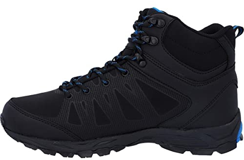 Hi-Tec O006888 Hombre Botas de Senderismo, Negro (Black/Blue 21), 43 EU