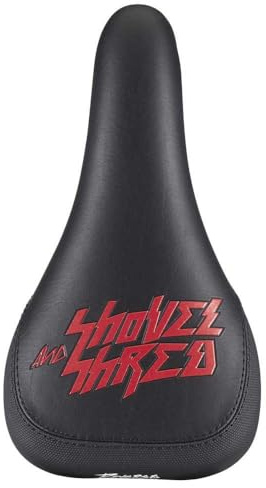 Reverse Nico Vink Shovel & Shred MTB FR Downhill Fahrrad Sattel schwarz/rot