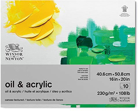 Winsor & Newton Oil Painting Paper, White, 16 x 20
