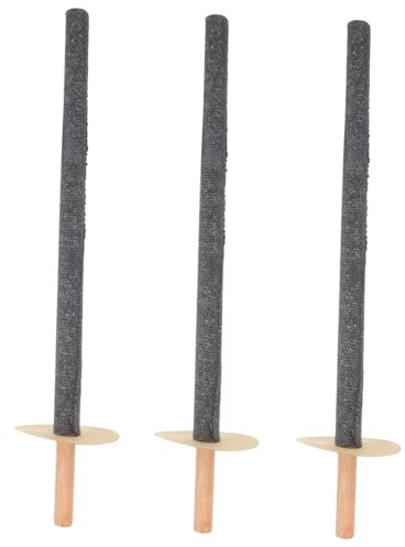 Milisten 3Pièces Lot de Torches de Jardin pour Extérieur Décoratif pour Mariages Camping de Hauteur